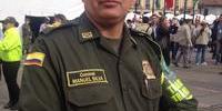 Coronel Manuel Silva comandante de la Policia de Transito de Bogota